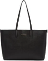 ALEXANDER MCQUEEN Black Small Shopper Tote