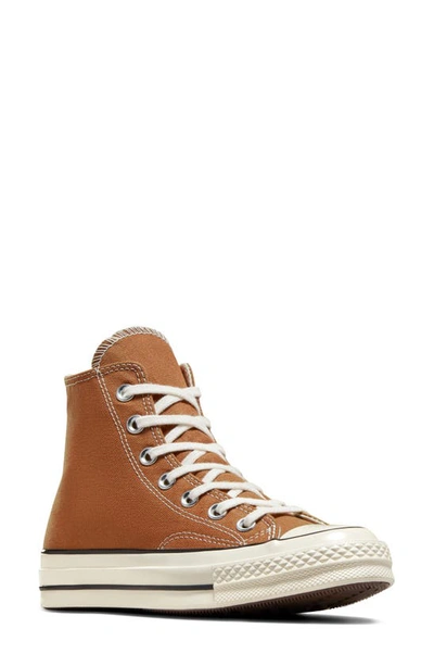Converse Chuck Taylor® All Star® 70 High Top Sneaker In Tawny Owl/ Egret/ Black