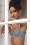 Journelle Allegra Lace Balconette Bra In Blue