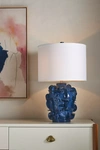 Anthropologie Helios Table Lamp In Blue