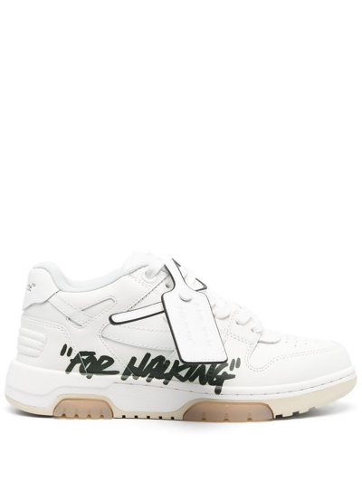 OFF-WHITE WHITE OUT OF OFFICE "OOO" SNEAKERS,OWIA259C99LEA007011020141149