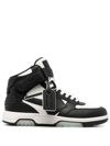 OFF-WHITE BLACK OUT OF OFFICE LEATHER SNEAKERS,OMIA259C99LEA002011020151709