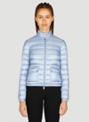 Moncler Lans Long-sleeved Down Jacket In Blue