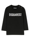 DSQUARED2 LOGO-PRINT LONG-SLEEVE T-SHIRT