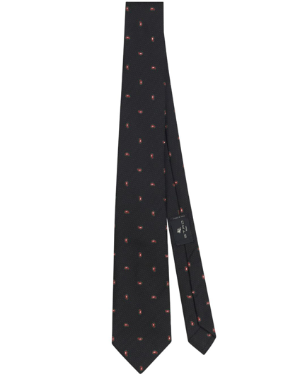 Etro Tie In Black