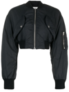 PHILOSOPHY DI LORENZO SERAFINI CROPPED BOMBER JACKET