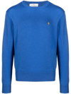 Vivienne Westwood Blue Cotton-wool Blend Orb Jumper
