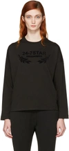 DSQUARED2 Black Long Sleeve Logo T-Shirt