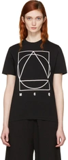 MCQ BY ALEXANDER MCQUEEN Black Logo Glyph Icon T-Shirt