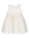 Liu •jo Stud-embellished Sleeveless Dress In White