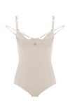 Anna October Vitalina Strappy Cami Top In Ivory