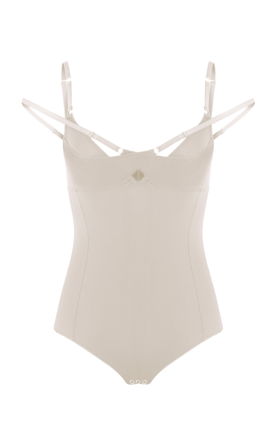 Anna October Vitalina Strappy Cami Top In Ivory