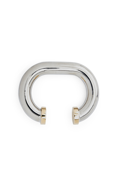 Paco Rabanne Xl Link Silver-tone Cuff