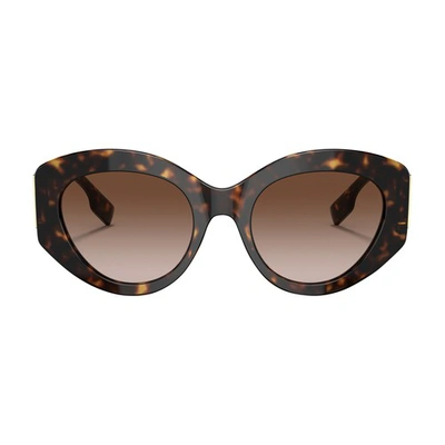 Burberry Sophia Sunglasses In Dark_havana_brown_gradient