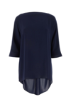 Max Mara Midnight Blue Triacetate Blend Ferro Blouse