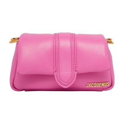 Jacquemus Le Petit Bambimou In Neon_pink