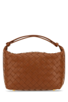 Bottega Veneta Intreccio Leather Toiletry Bag In Bosco