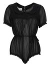 Maison Margiela Dresses Black In Black