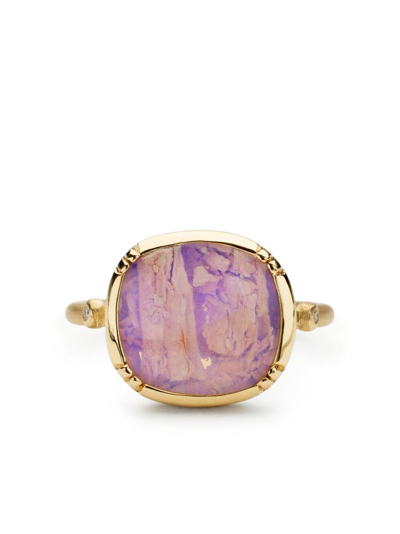 Brooke Gregson 18kt Yellow Gold Ellipse Opal Ring