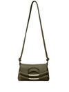 Proenza Schouler Small Bar Leather Crossbody Bag In Olive