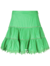 CHARO RUIZ ARGY TIERED MINISKIRT