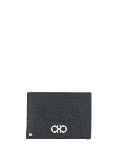 Ferragamo Card Case In Nero