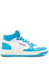 Autry Medalist Bicolor High Sneakers In White