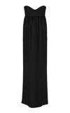 Anna October Women's Helga Strapless Corset Bustier Maxi Dress In Black