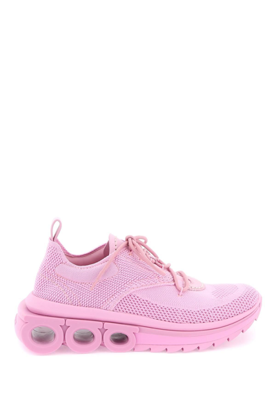 Ferragamo Woman Running Sneaker In Pink