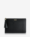 GIGI NEW YORK UBER LEATHER CLUTCH