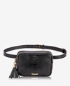 Gigi New York Women's Kylie Leather Belt Bag In Black