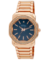 Bob Mackie Unisex Quartz Rose Gold-tone Alloy Watch 40mm In Rose Gold