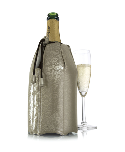 Vacu Vin Champagne Active Cooler In Platinum