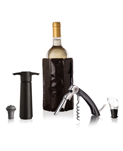 Vacu Vin 5-piece Wine Set Original In Black