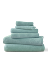 BLUE LOOM LILLY COTTON AND RAYON FROM BAMBOO 6 PIECE TOWEL SET
