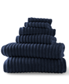 BLUE LOOM MASON 100% COTTON LOW TWIST 6 PIECE TOWEL SET