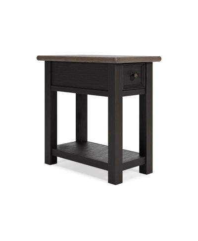 Signature Design By Ashley Tyler Creek Chair Side End Table In Two-tone
