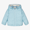GUCCI BLUE DOUBLE G DOWN PUFFER JACKET