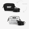 DKNY DKNY GIRLS REVERSIBLE BLACK SHOULDER BAG (23CM)