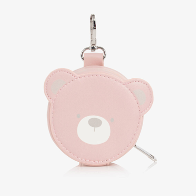 Mayoral Babies' Girls Pink Bear Dummy Bag (9cm)