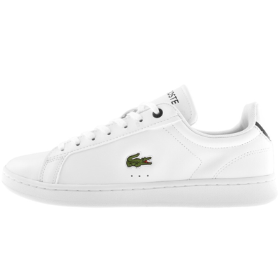 Lacoste Men's Carnaby Pro Bl Leather Tonal Sneakers - 9.5 In White