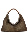 Reptile's House Giancarlo Nevola "lune" Shoulder Bag In Brown