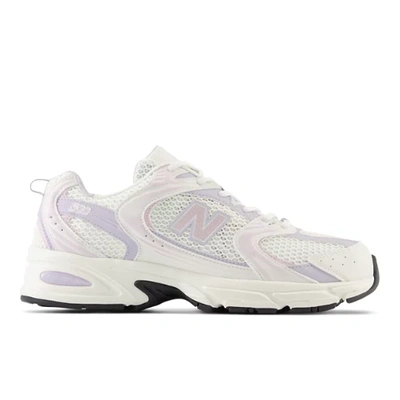 New Balance Unisex 530 In White/purple