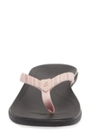 Olukai Ho Opio Flip Flop In Pink Clay / Stripe