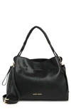 Badgley Mischka Soft Bucket Bag In Black
