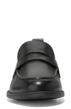 Cole Haan Newburg Lug Loafer In Black Leather