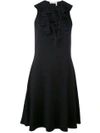 SEE BY CHLOÉ ruffle crepe skater dress,S7ARO16S7A01212131487