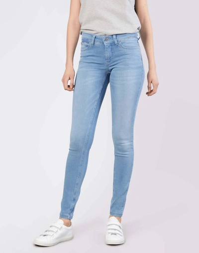 Mac Dream Skinny Jeans In Baby Blue