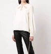 Jonathan Simkhai Louie Crinkle Cut-out Top In Multi