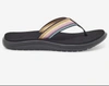 Teva Voya Flip Sandal In Antiguous Black Multi In Multi